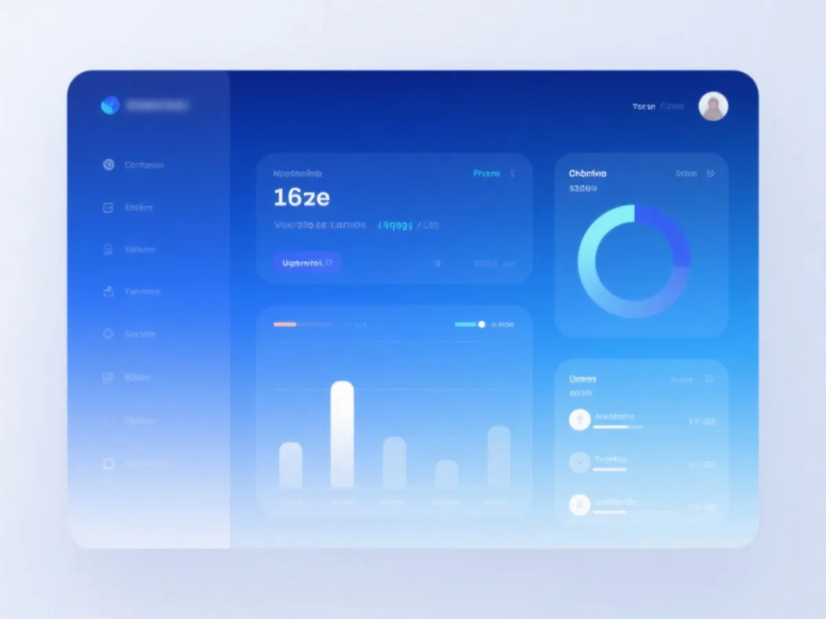 数据面板示意图